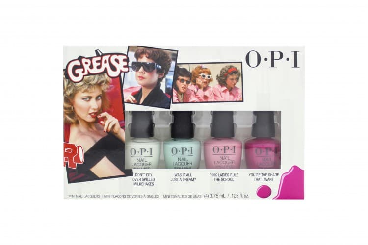 OPI Grease Collection Mini Nagellack Presentset 4 Delar