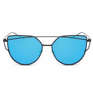 Solglasögon Cat Eye Fashion - Black Blue