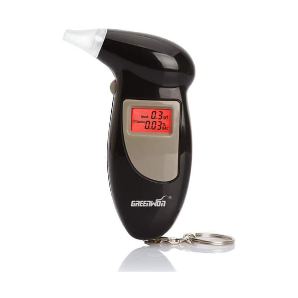 Alkometer med LCD display (alkoholtester / alkoholmeter)