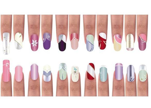 12st nagelpenslar för nail art