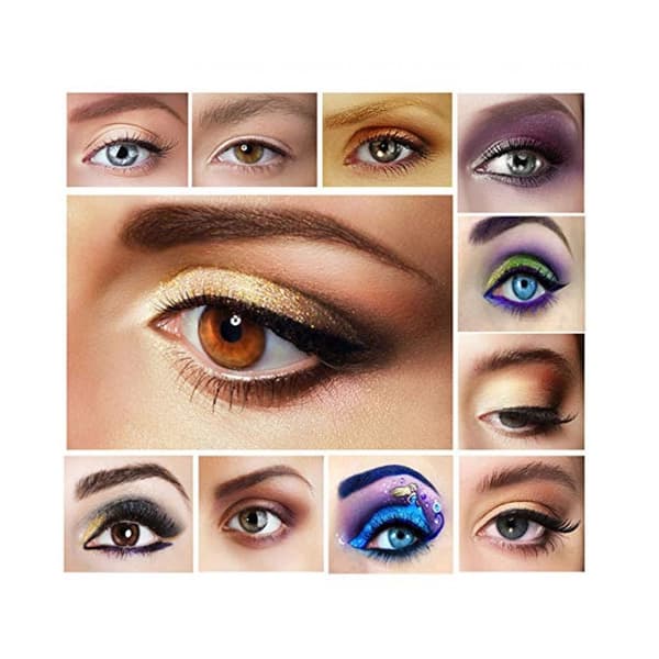 PRO Øjenskygge palette - 120 farver