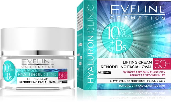 Eveline Hyaluron Clinic Day And Night Cream 50+