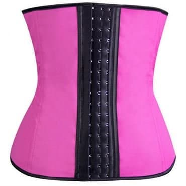 AVA® Latex Waist Trainer Pink
