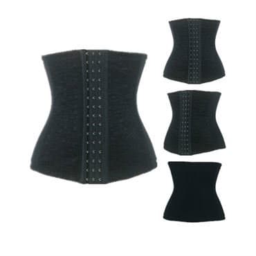 Klassisk Træningskorset / Waist Trainer - Sort
