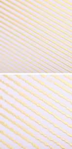 2st Nagelstickers stripes nageldekorationer - Rosé silver guld