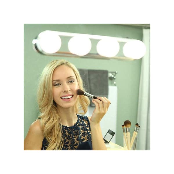 StudieLight Hollywood Makeuplys med sugekop til spejl, ledningsfri