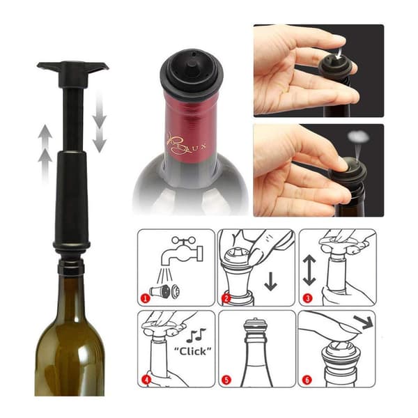 Vinpropp Deluxe - Vacuum set 7 delar