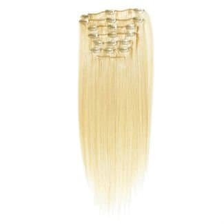 Remy Clip-on Extensions #613 Blond 40 cm
