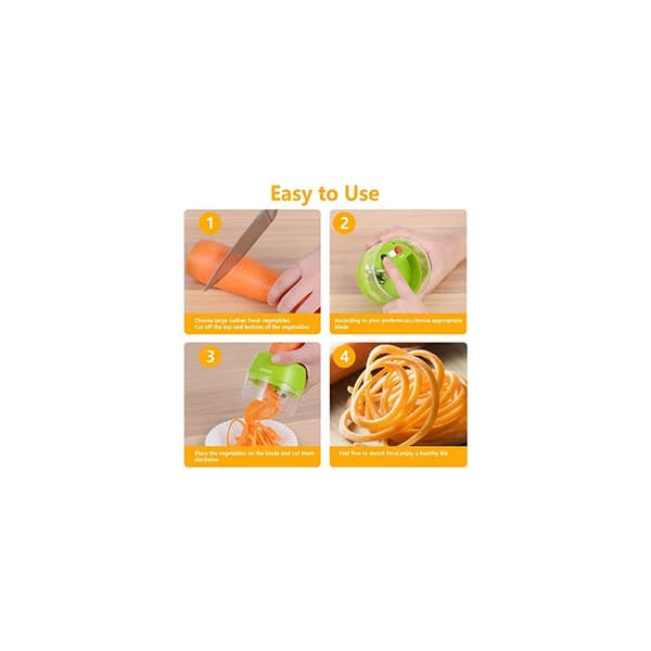 Spiralizer Veggie Grøntsagsskærer / Grøntsagshakker