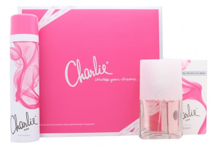 Revlon Charlie Pink Gavesett 30ml EDT Spray + 75ml Body Spray