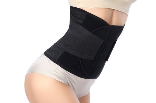 Ava® Waist Trainer Velcro - Sort