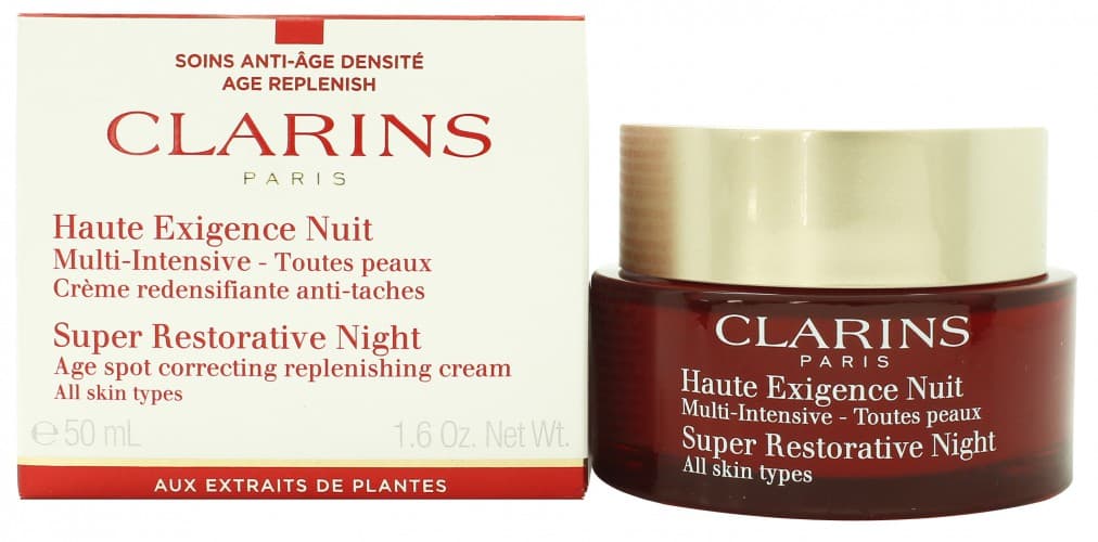Clarins Super Restorative Nattkrem 50ml - Alle Hudtyper