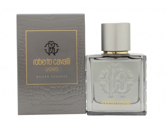 Roberto Cavalli Uomo Silver Essence Eau de Toilette 60ml Spray