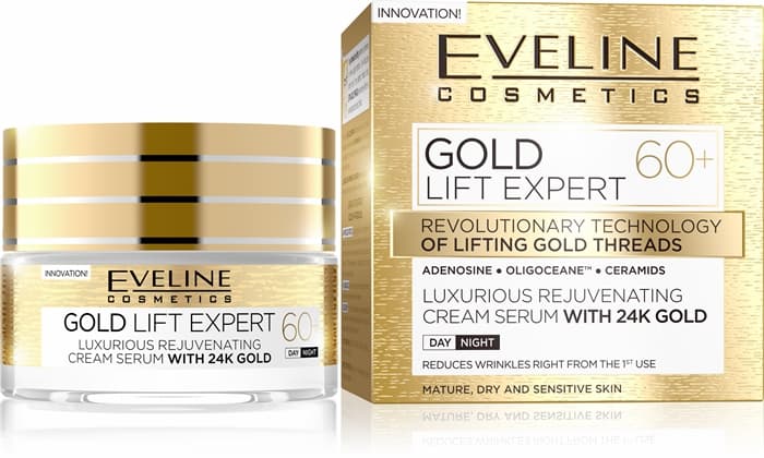 Eveline Kräm Gold Lift Expert Day And Night Cream 60+