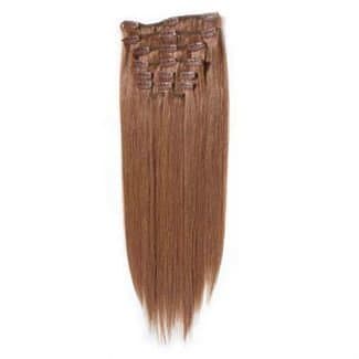 Remy Clip-on Extensions #30 Rødbrun 50 cm