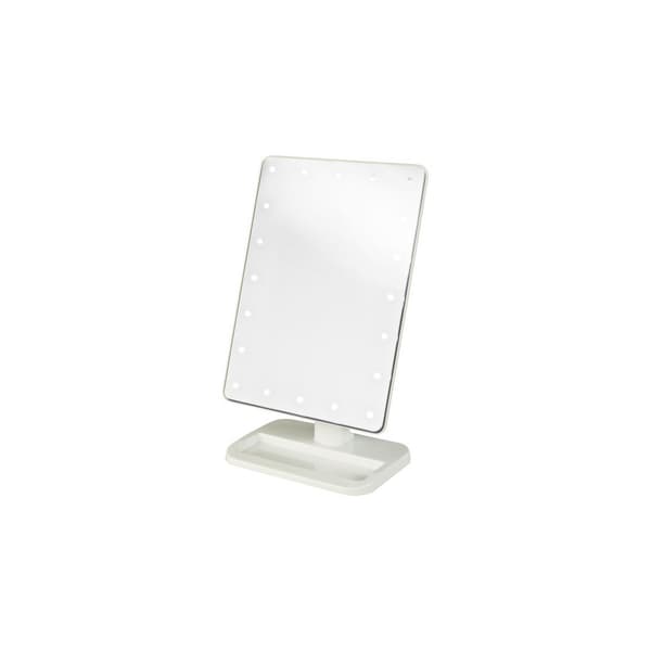 Sminkspegel Hollywood 21 LED Lampor, UNIQ - Vit