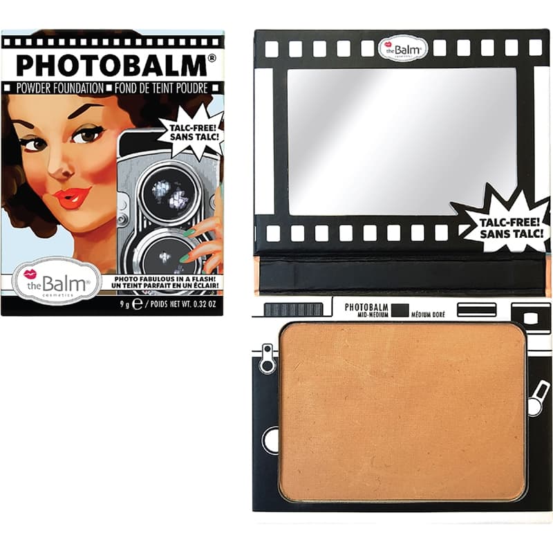The Balm Photobalm Powder Foundation Mid/Medium