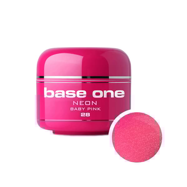 Base one - Neon - Baby pink 5g UV gel
