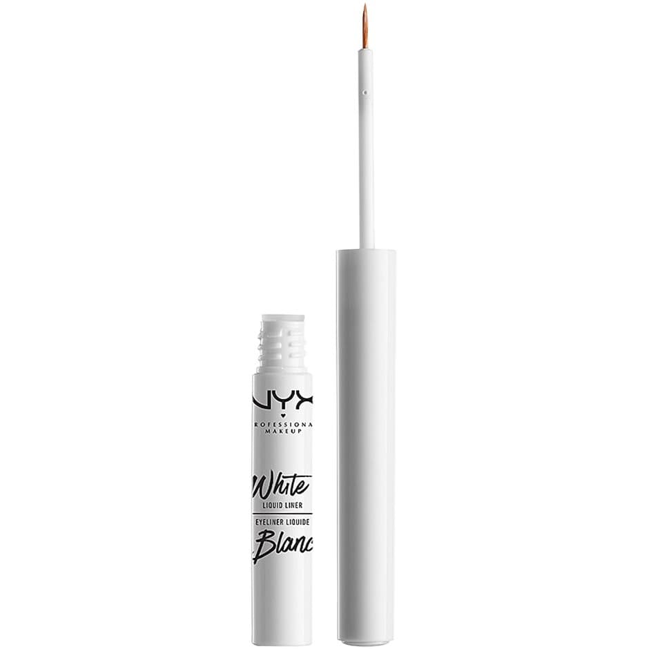 NYX Professional Makeup, White Liquid Liner, WLL01 White 2ml