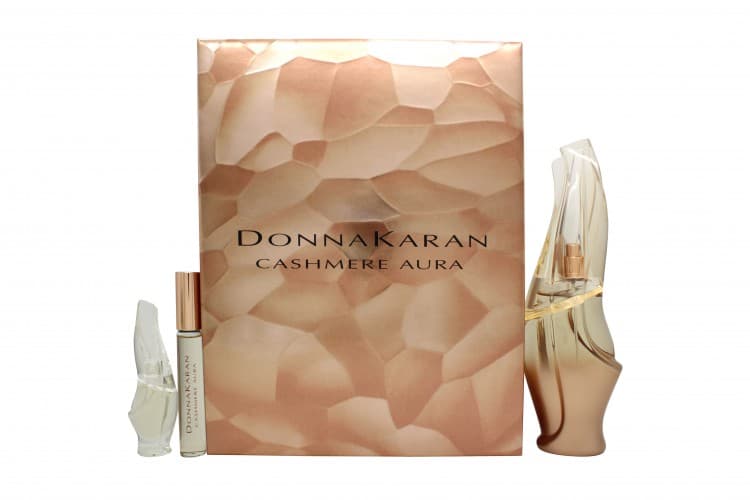 DKNY Cashmere Aura Gift Set 100ml EDP + 5ml EDP + 10ml EDP