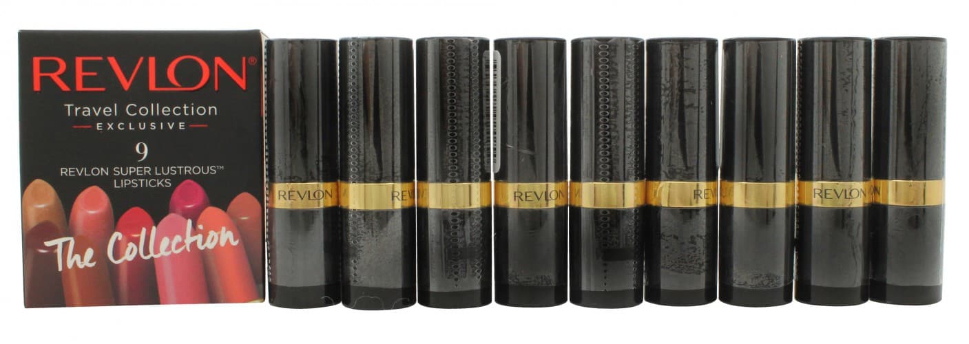 Revlon Super Lustrous Lip Cube Gavesett 9 x 4.2g Lipstick