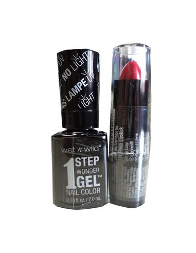 Wet N Wild 1step Wonder Gel Power Outage Silk Finish Lipstick Dark Pink Frost Skonhet Och Halsa Cdon Com