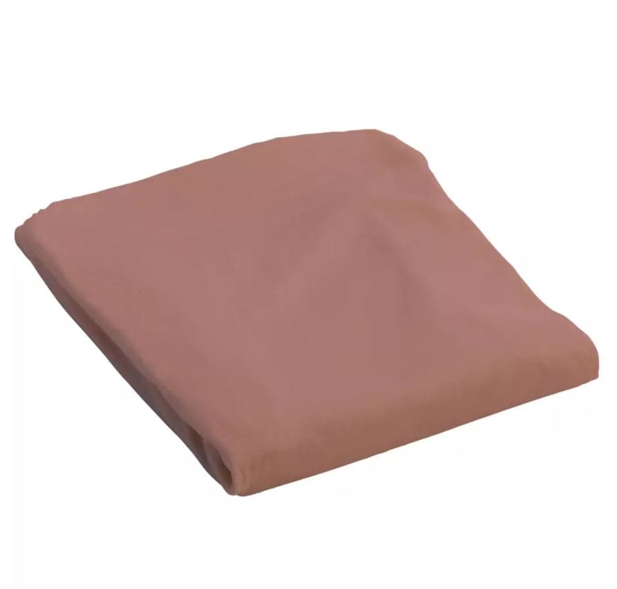 Baby Dan Dra på-lakan Jersey 60x120 Dusty Rose