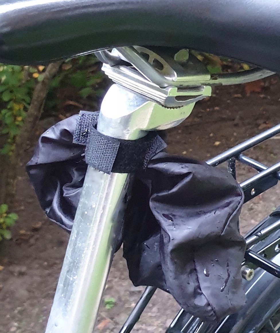 Fastsättbart sadelöverdrag, sadelskydd