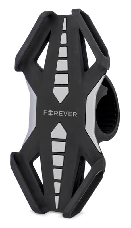 Forever BH-120, Cykelhållare för Smartphones - Svart/Grå