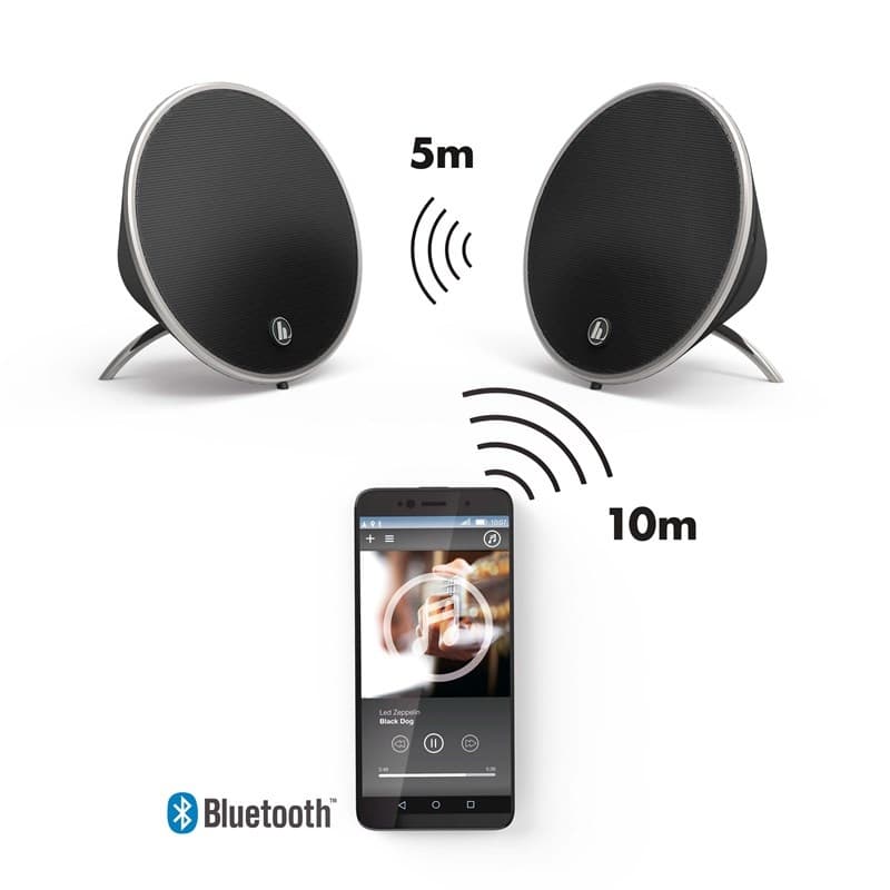 Hama Stereo Cones Svart BT