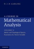 Miniatyrbild 1 av 2: A Course in Mathematical Analysis