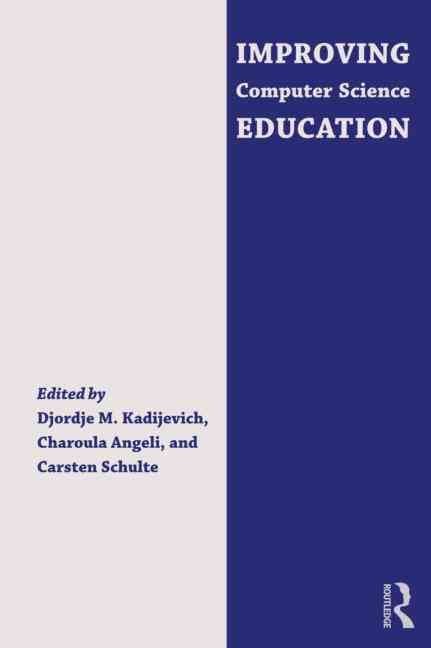 Improving Computer Science Education
