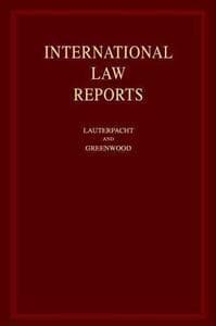 International Law Reports Set 184 Volume Hardback Set