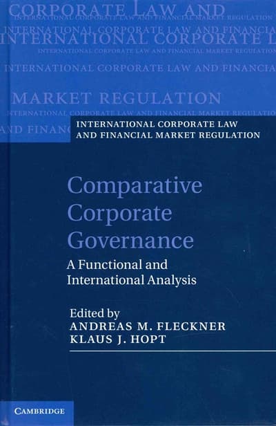 Comparative Corporate Governance