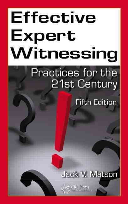 Effective Expert Witnessing