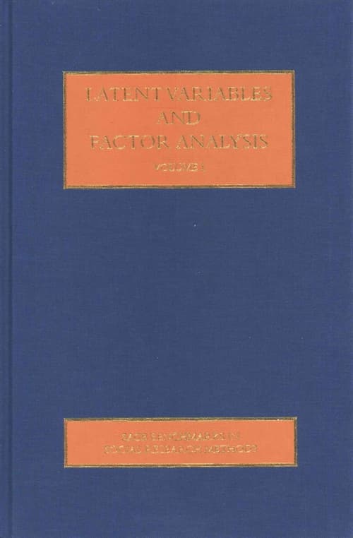 Latent Variables and Factor Analysis