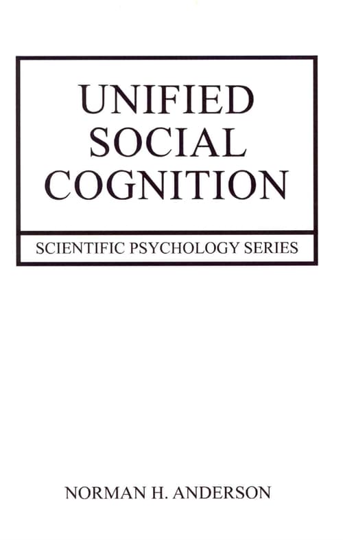 Unified Social Cognition
