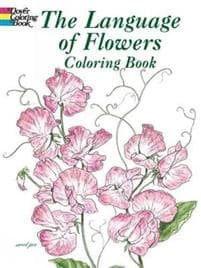 The Language of Flowers Coloring Book