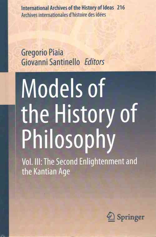 Models of the History of Philosophy