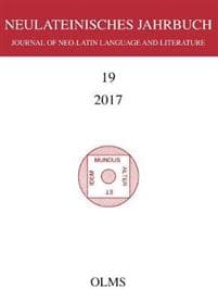 Neulateinisches Jahrbuch