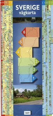 Sverige vägkarta Quickmap