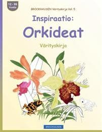 BROCKHAUSEN Värityskirja Vol. 5 - Inspiraatio: Orkideat: Värityskirja
