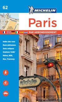 Paris par arrondissement - Michelin City Plan 062