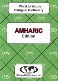 English-AmharicAmharic-English Word-to-Word Dictionary