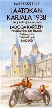 Laatokan Karjala 1938, 1:400 000
