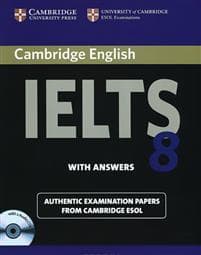 Cambridge IELTS 8 Self-study Pack (Student's Book with Answers and Audio CDs (2))