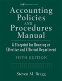 Accounting policies and procedures manual