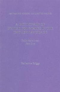 Dictionary of British Folk Narratives Pt1 (Katharine Briggs Collected Works Vol 5)