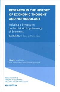 Including a Symposium on the Historical Epistemology of Economics