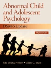 Abnormal Child and Adolescent Psychology
